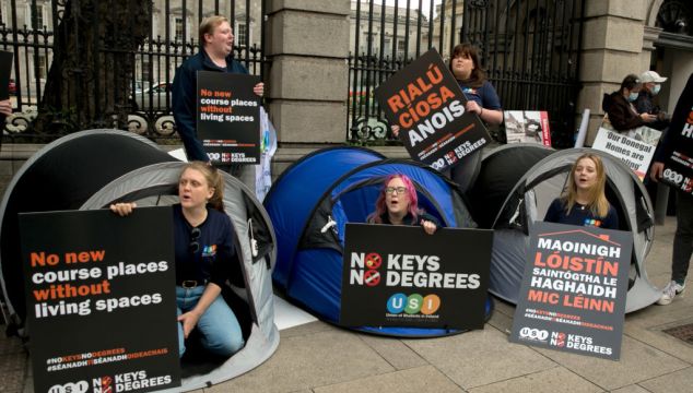 Students Protest Over Accommodation Crisis
