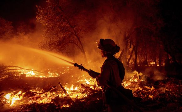 Wildfire Forces Evacuations In California As Woman Held On Suspicion Of Arson