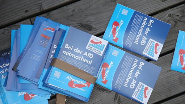 German Election: Pranksters Target Far-Right Party With Campaign Stunt