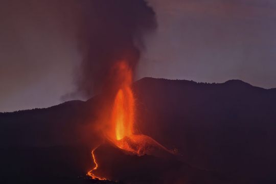 Airport Reopens On Spanish Island Rocked By Volcanic Eruption