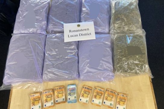 Man Arrested As Gardaí Seize €166,900 Worth Of Cannabis In Lucan