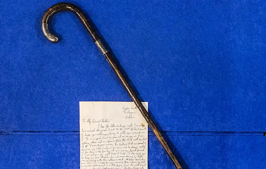 Michael Collins’ Walking Stick Sells For Thousands At Auction