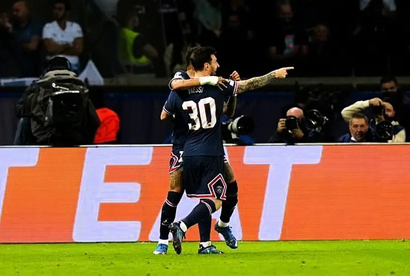 Messi Scores Maiden Goal For Psg In 2-0 Win Over Man City