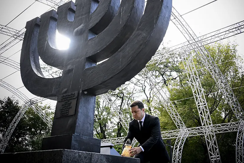 Ukraine Marks 80Th Anniversary Of Babi Yar Killings Under Nazi Occupation