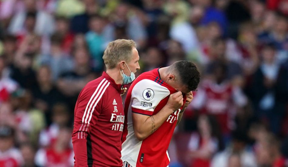 Arsenal Midfielder Granit Xhaka Facing Three-Month Lay-Off With Knee Injury