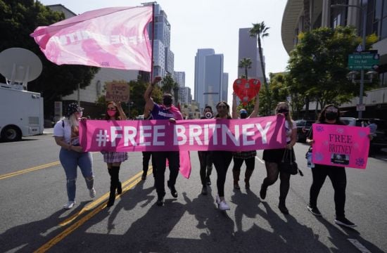 Jubilant Britney Spears Fans Celebrate Singer’s Legal Victory Outside Court