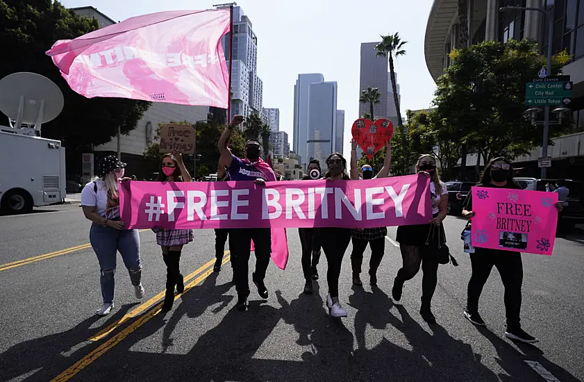 Jubilant Britney Spears Fans Celebrate Singer’s Legal Victory Outside Court