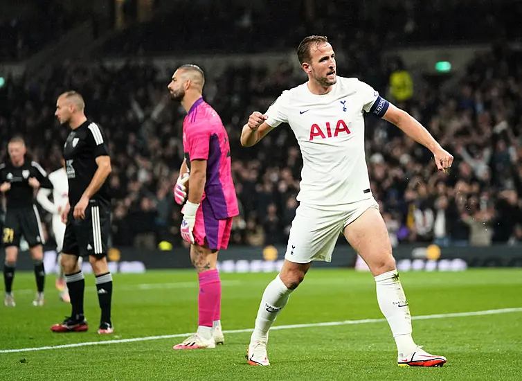 Harry Kane Hat-Trick Helps Tottenham Thrash Mura In Europa Conference League