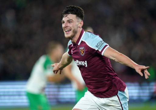 Declan Rice On Target As West Ham Celebrate First Home Victory In Europa League