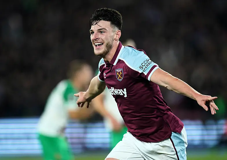 Declan Rice On Target As West Ham Celebrate First Home Victory In Europa League