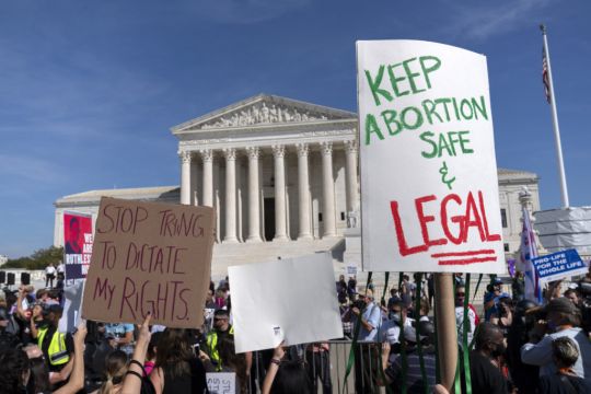Tens Of Thousands Join Protests Across Us In Support Of Abortion Rights