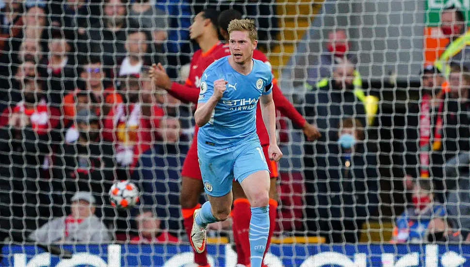 Man City Fight Back Twice For 2-2 Draw At Liverpool