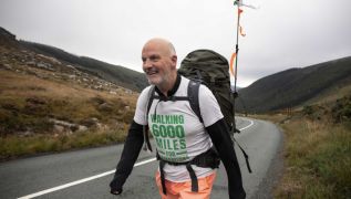 Samaritans Volunteer Completes Irish Leg Of 9,500Km Walking Tour