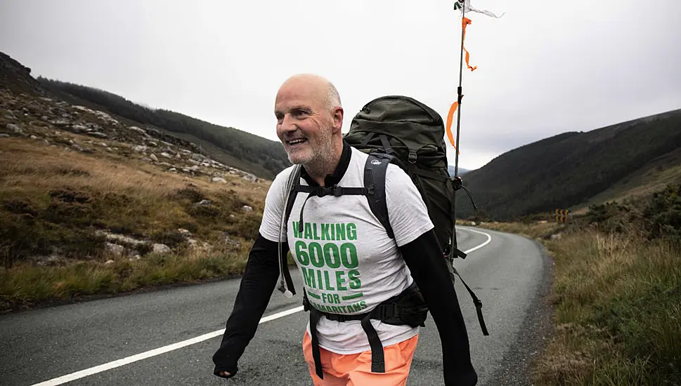 Samaritans Volunteer Completes Irish Leg Of 9,500Km Walking Tour