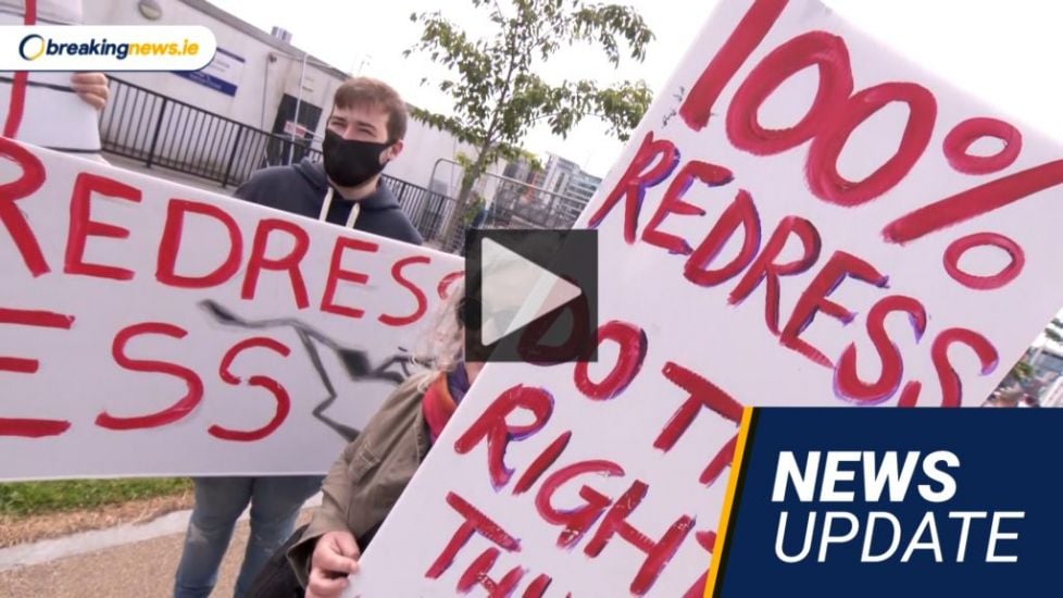 Video: Mica Protesters March In Dublin; Bank Of Ireland Branches Set To Close