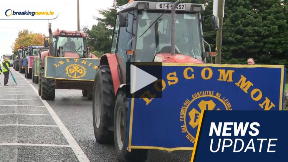 Video: Farmers Hold Rallies Ahead Of Budget Day; Mica Protesters March Through Dublin
