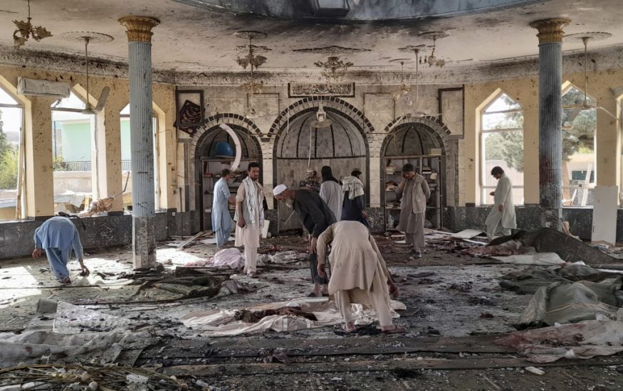 Afghan Mosque Blast Kills At Least 46 In Challenge To Taliban