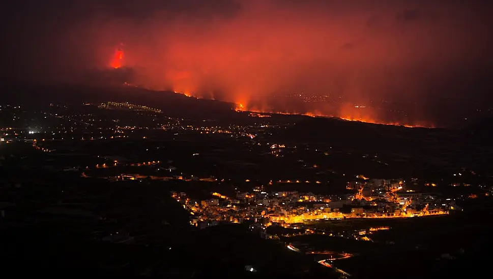 Volcanic Lava On Spanish Island Engulfs More Houses