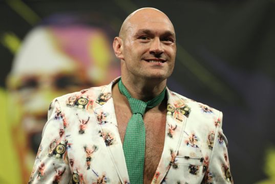 Sports Stars Past And Present Supporting Tyson Fury