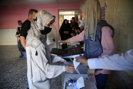 Security Tight As Iraqis Vote For New Parliament