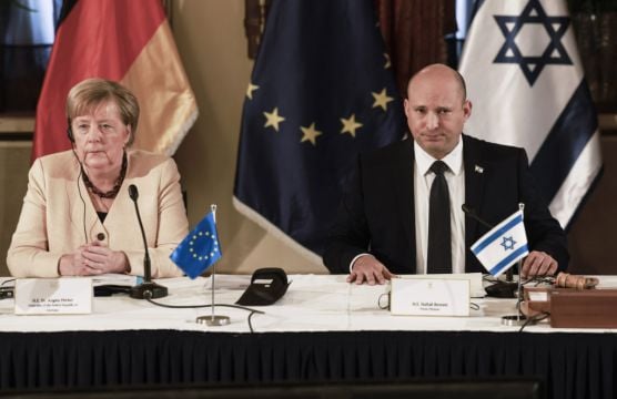 Germany’s Merkel Meets Israeli Leaders On Farewell Visit