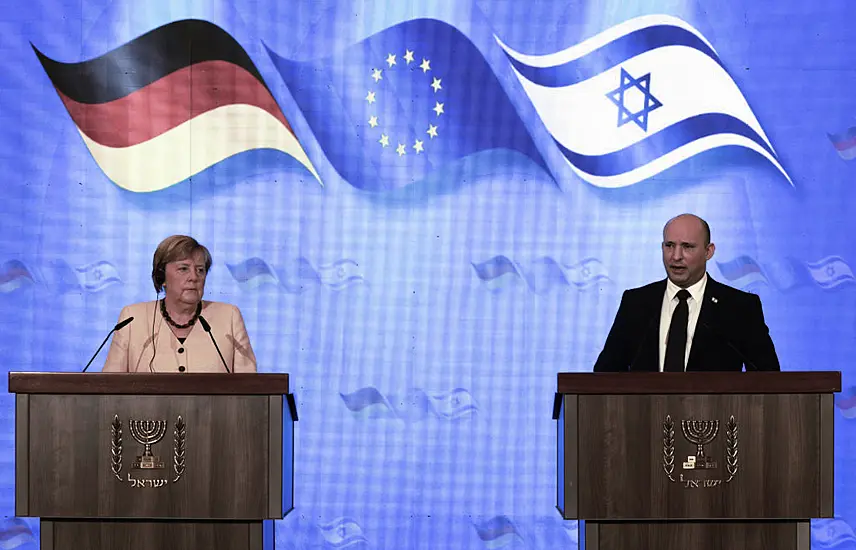 Merkel And Israel’s Bennett Differ On Iran And Palestine