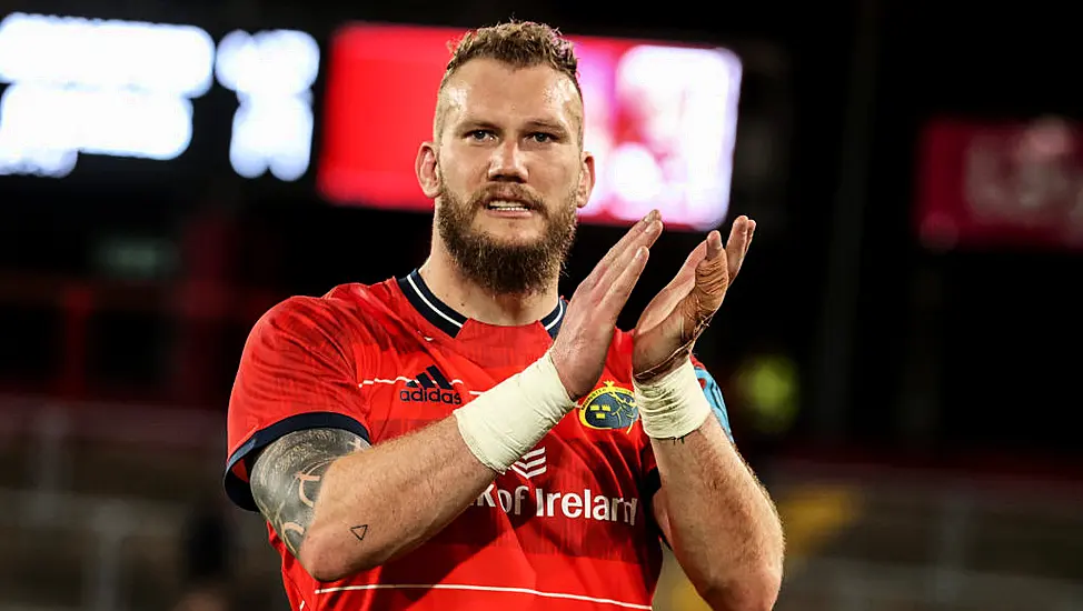 Munster Confirm Rg Snyman Reruptured His Cruciate Ligament