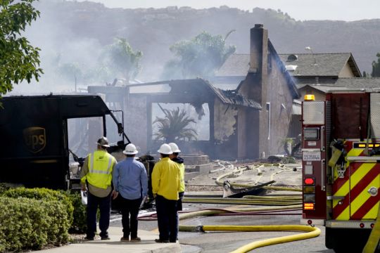 At Least Two Dead In California Plane Crash As Homes And Vehicles Destroyed