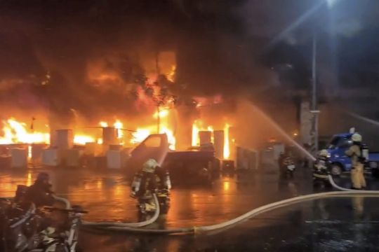 25 Killed As Fire Engulfs 13-Storey Apartment Building In Southern Taiwan