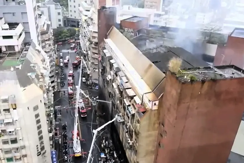 Apartment Block Fire Leaves 46 Dead And Dozens Injured In Taiwan