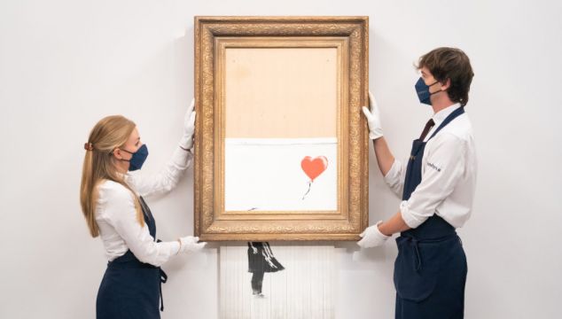 Partially Shredded Banksy Painting Sells For More Than €21M