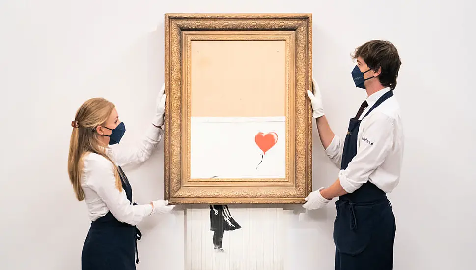 Partially Shredded Banksy Painting Sells For More Than €21M