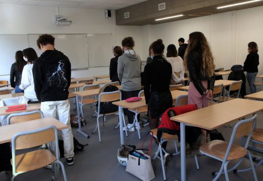 French Schools Pay Tribute To Teacher Beheaded By Radical Islamist