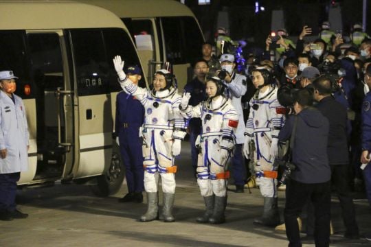 Three Chinese Astronauts Launch For Six-Month Mission On Space Station