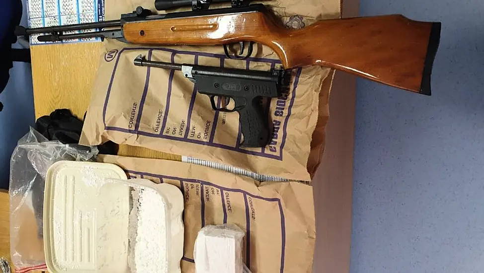 Cocaine And Air Guns Seized By Gardaí Following Search In Co Clare