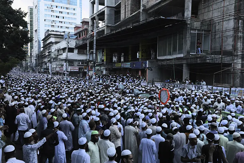 Protesters On Streets Of Bangladesh Over Image Seen As Insult To Islam