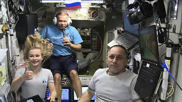 Russian Filmmakers Land After Shoot Aboard Space Station