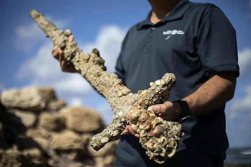 Israeli Scuba Diver Discovers Ancient Crusader Sword