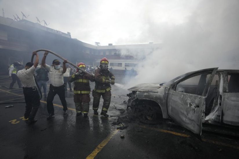 Guatemala Veterans Stage Violent Protest To Demand Civil War Bonus