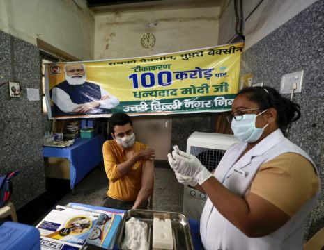 India Passes One Billion Covid Vaccine Doses Milestone