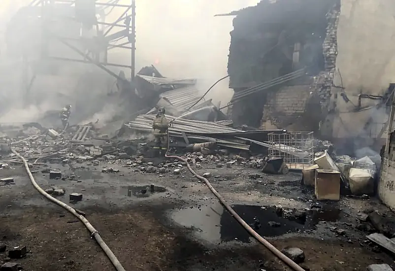 16 Killed In Russian Gunpowder Factory Blast