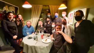 Celebs Take A Break From Filming In Achill To Sample Westport Restaurant