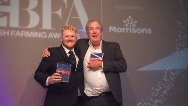 Jeremy Clarkson Wins Prize At British Farming Awards