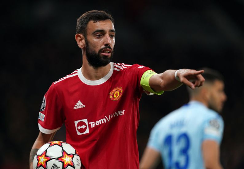 Bruno Fernandes A Fitness Doubt For Manchester United’s Clash With Liverpool