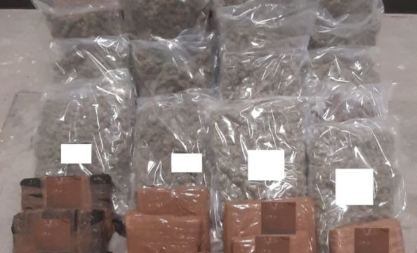 Man Arrested As Gardaí Seize Almost Half A Million Euros Worth Of Cannabis In Carlow