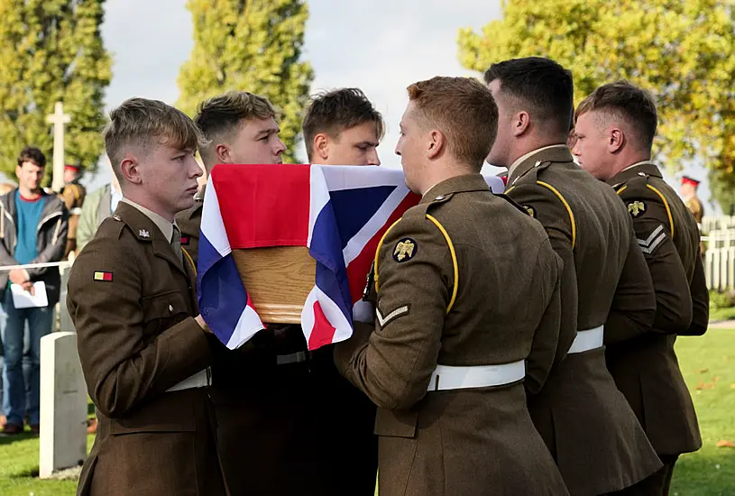 First World War Fallen Being Identified And Honoured 100 Years Later