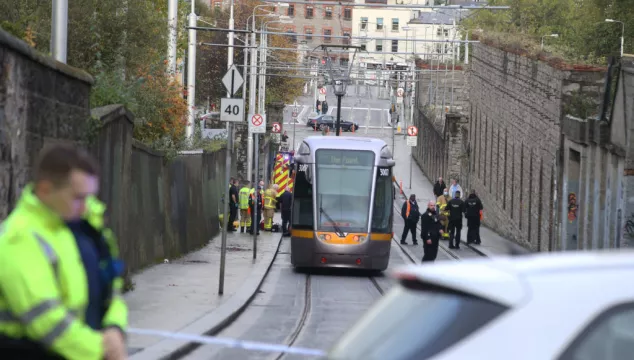 Woman In Serious Condition After Collision With Luas Tram