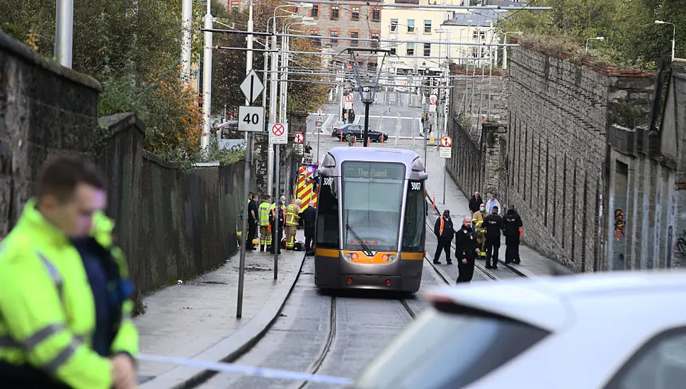 Woman In Serious Condition After Collision With Luas Tram