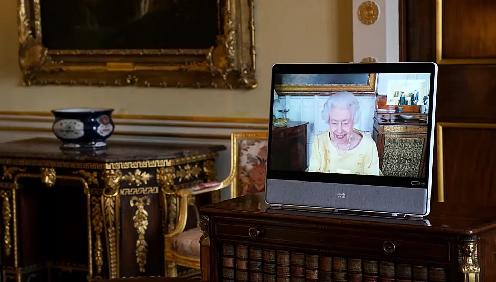 Britain's Queen Elizabeth Appears In Video Call After Health Concerns