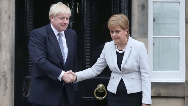 ‘Fragile Male Ego’ Might Be Behind Johnson’s Approach To Meetings, Says Sturgeon